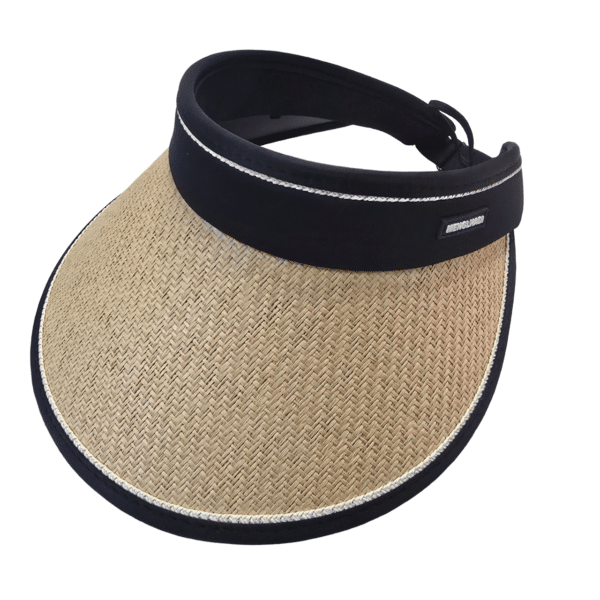 Visera de Rafia Ajustable con Borde - Imagen 2