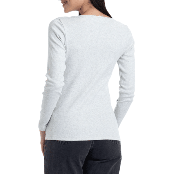Camiseta Cotton Rib Manga Larga - Imagen 5