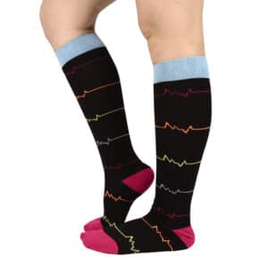 Bucaneras De Compresión 15-20 Mmhg Ritmo Cardíaco