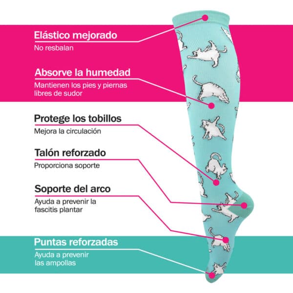 Bucaneras de Compresión Lineas de Corazón - Imagen 3