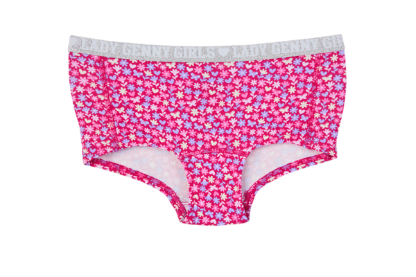 Pantaleta Infantil Algodón con Elástico Glitter - Imagen 3