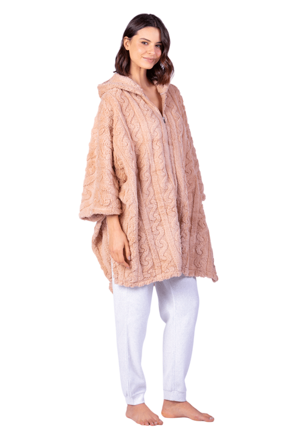 Poncho Polar con Cierre Lady Genny - Calidez y Estilo