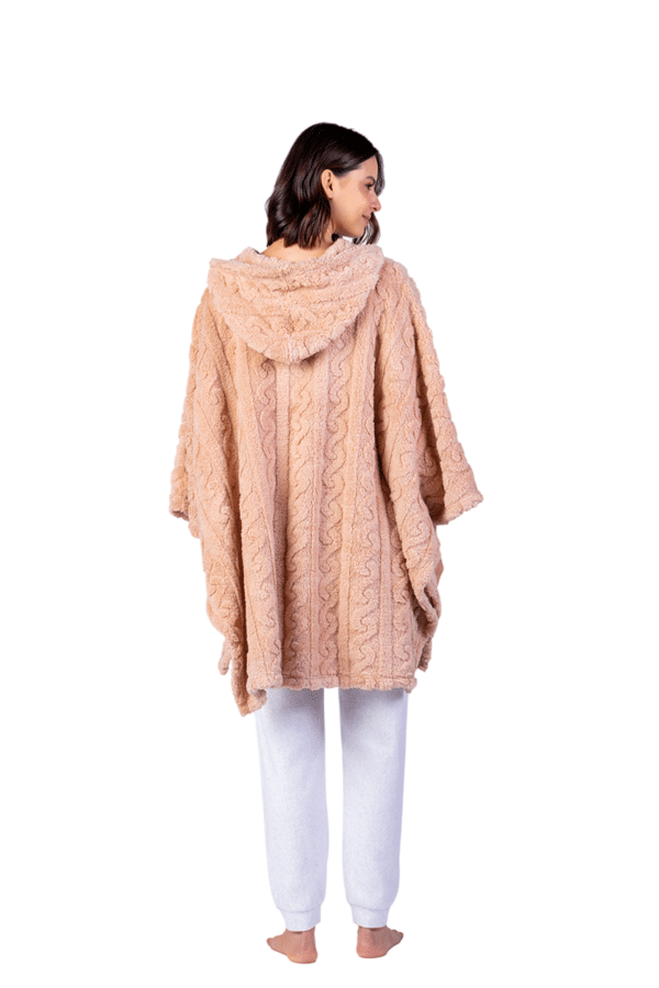 Poncho Polar con Cierre Lady Genny - Calidez y Estilo - Imagen 2