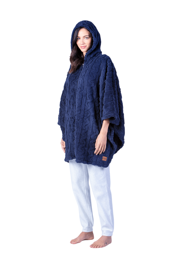 Poncho Polar con Cierre Lady Genny - Calidez y Estilo - Imagen 5