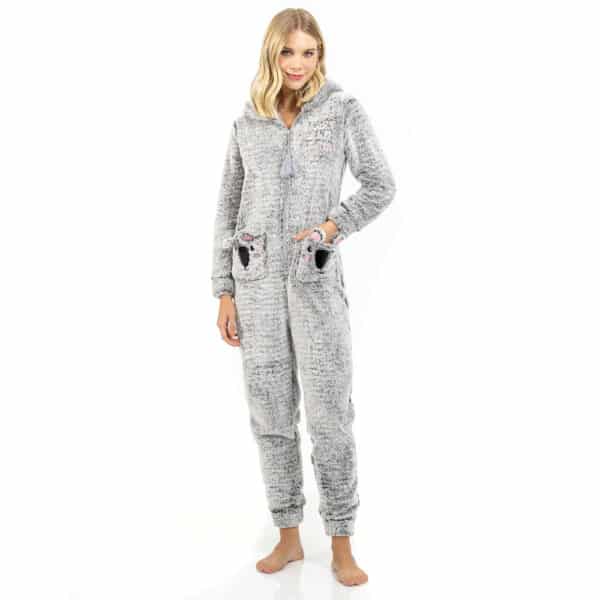 Pijama Enterito de polar peluche - Imagen 2
