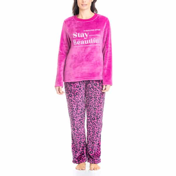 Conjunto Pijama Polar 'stay Beautiful'
