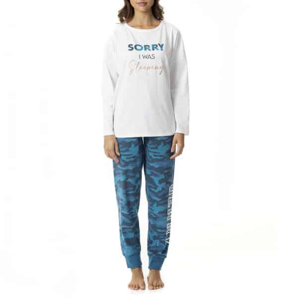 Pijama Algodón Camuflaje Lady Genny