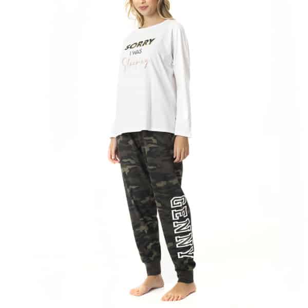 Pijama Algodón Camuflaje Lady Genny - Imagen 5