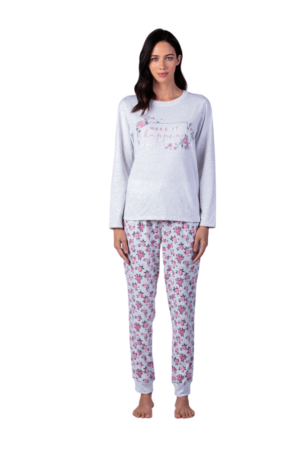 Pijama Algodón Estampado Mujer - Imagen 5
