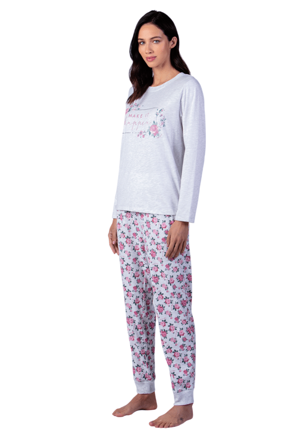 Pijama Algodón Estampado Mujer - Imagen 7