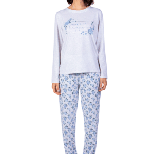 Pijama Algodón Estampado Mujer