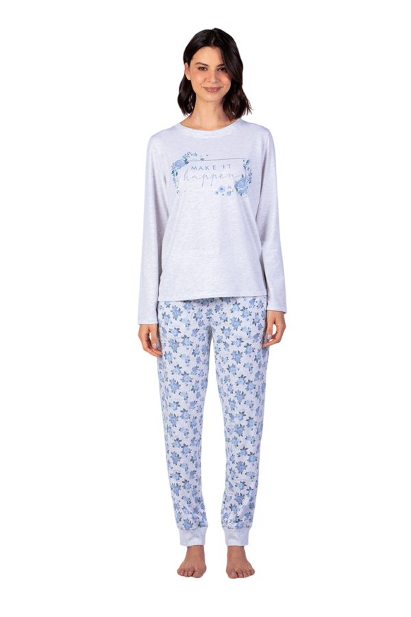 Pijama Algodón Estampado Mujer