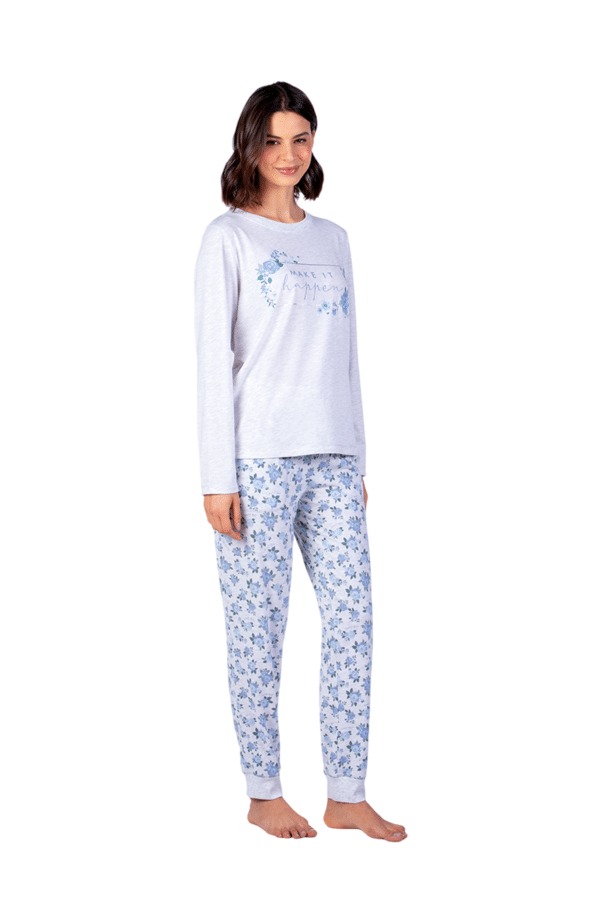 Pijama Algodón Estampado Mujer - Imagen 3