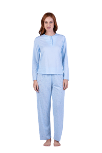 Pijama Invierno Algodón Mujer