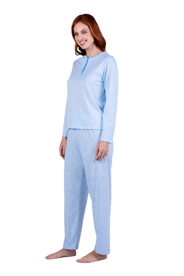 Pijama Invierno Algodón Mujer - Imagen 2