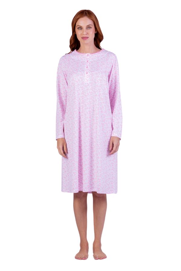 Camisa Para Dormir Cotton Lady Genny - Imagen 4
