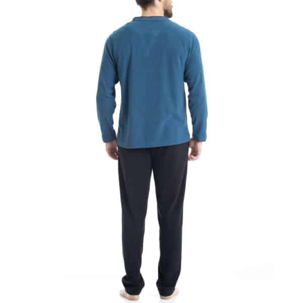 Pijama Micropolar Hombre diseño clásico - Imagen 5