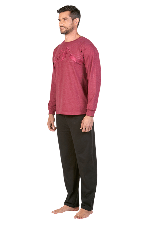 Pijama Para Hombre Algodón - Imagen 2