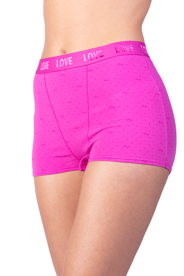 Boxer Algodón Elasticado Mujer