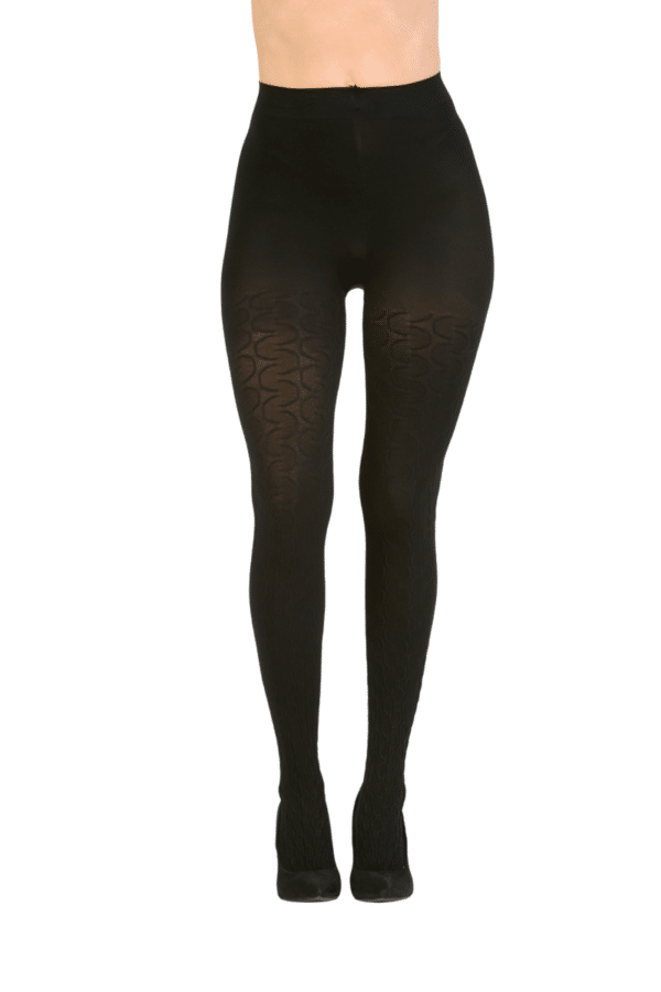 Panty Gruesa Elasticada Diseño (100 Denier) - Imagen 8