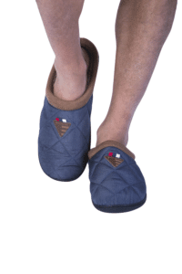 Pantufla Para Hombre Invierno Abierta - Imagen 3
