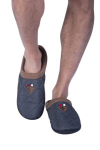 Pantufla Para Hombre Invierno Abierta - Imagen 5