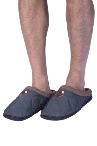 Pantufla Para Hombre Invierno Abierta - Imagen 6
