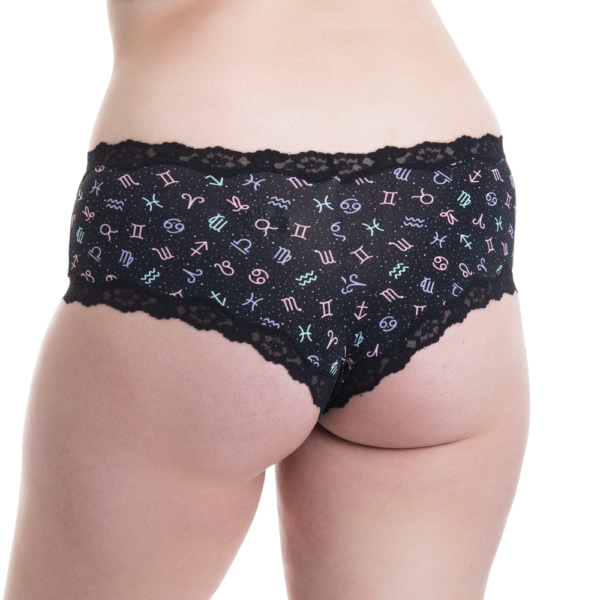 Pantaleta Invisible de Microfibra y Encaje - Imagen 6