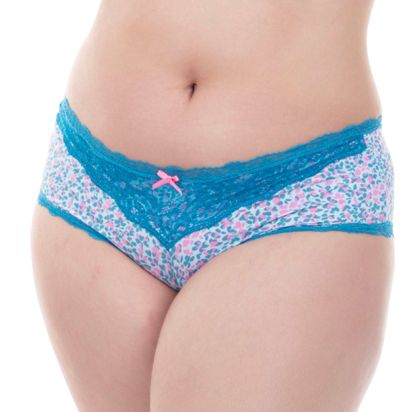 Pantaleta Invisible de Microfibra y Encaje - Imagen 10