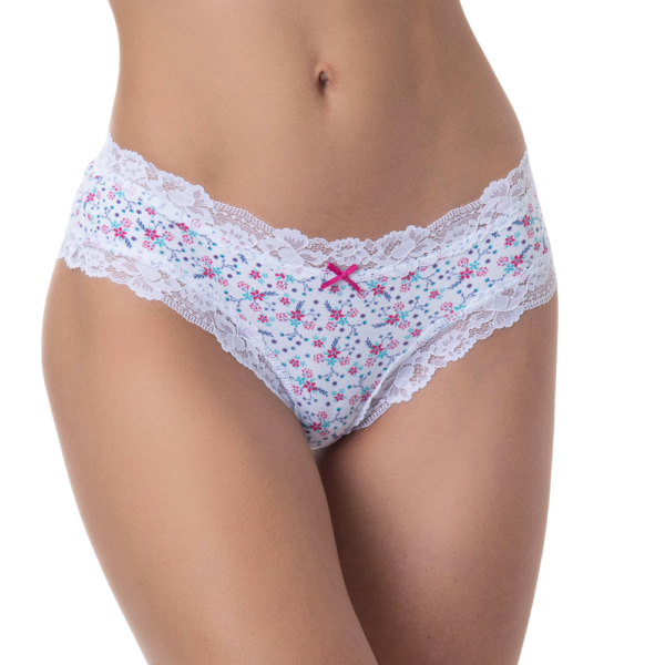 Pantaleta de Algodón con Encaje - Imagen 7