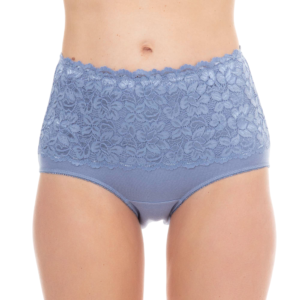 Pantaleta Maxi de Algodón con Encaje