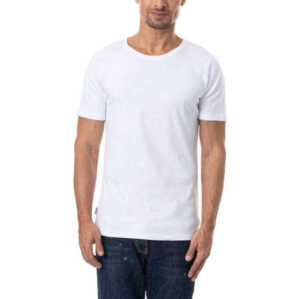 Camiseta Cotton Rib Cuello Redondo Manga Corta - Imagen 7