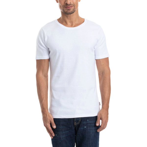 Camiseta Cotton Rib Cuello Redondo Manga Corta - Imagen 5