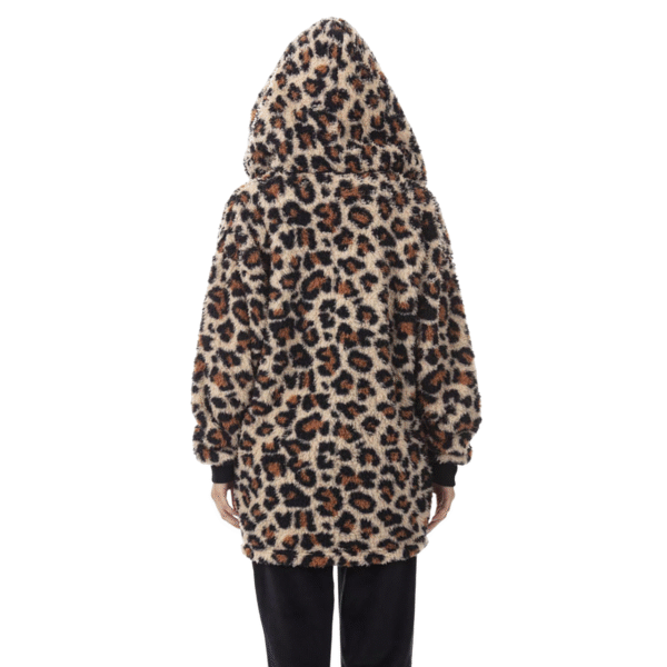Tapado Polar Animal Print - Imagen 2