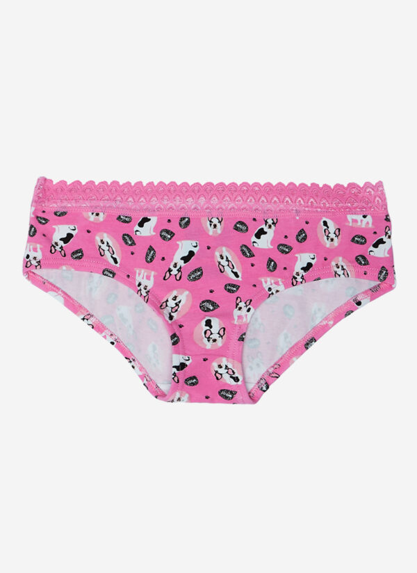Pantaleta De Algodón Elasticado Niña - Imagen 3