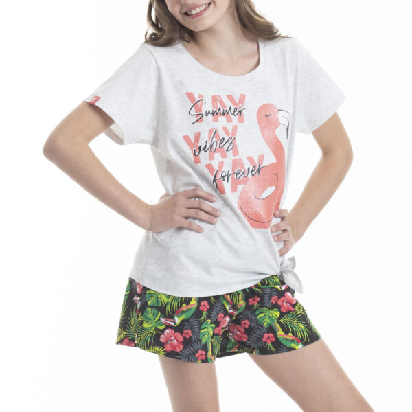 Pijama Cotton Estampado Aventura - Imagen 4