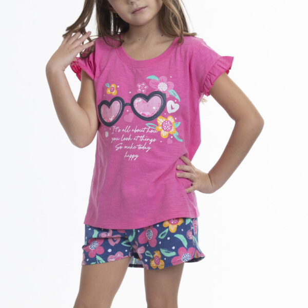 Pijama Cotton Estampado Corazon - Imagen 6