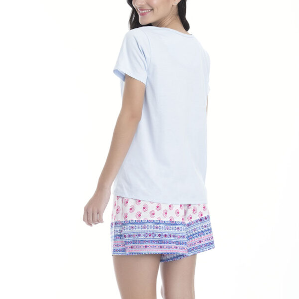 Pijama Cotton Y Viscosa Fresca Y Liviana - Imagen 2