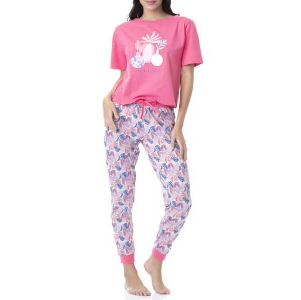 Pijama Cotton Estampado - Imagen 2