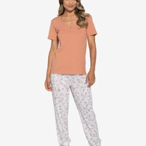 Pijama De Algodón Suave Mujer