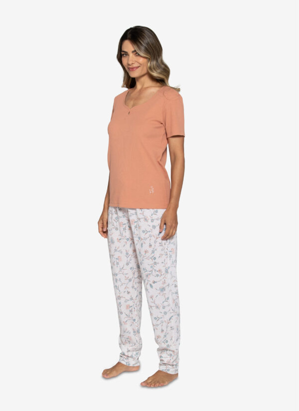 Pijama De Algodón Suave Mujer - Imagen 2