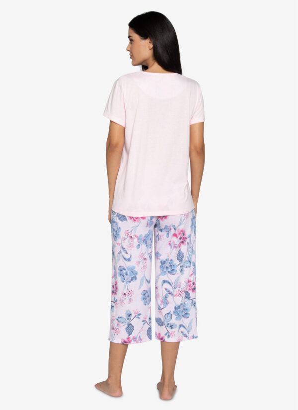 Pijama Verano Mujer Diseño Floral - Imagen 2