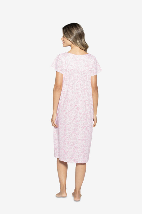 Camisa de dormir Floral Algodón Suave - Imagen 6