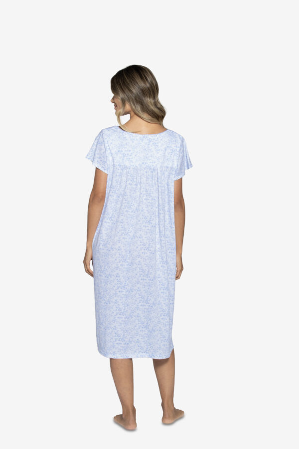 Camisa de dormir Floral Algodón Suave - Imagen 2