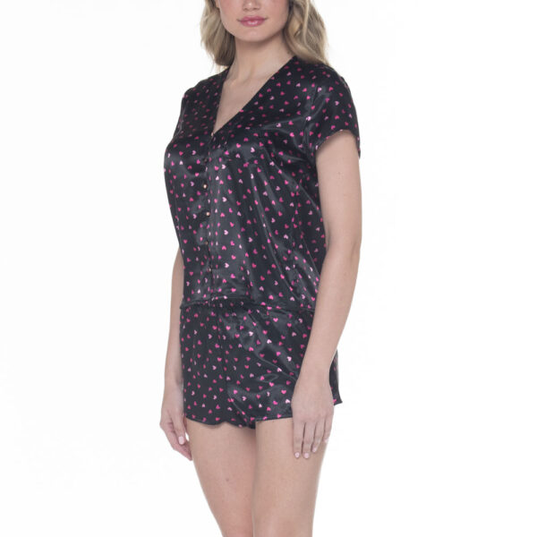 Pijama Satin Corto Mujer - Imagen 2