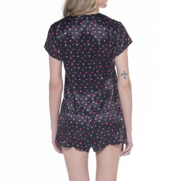 Pijama Satin Corto Mujer - Imagen 3