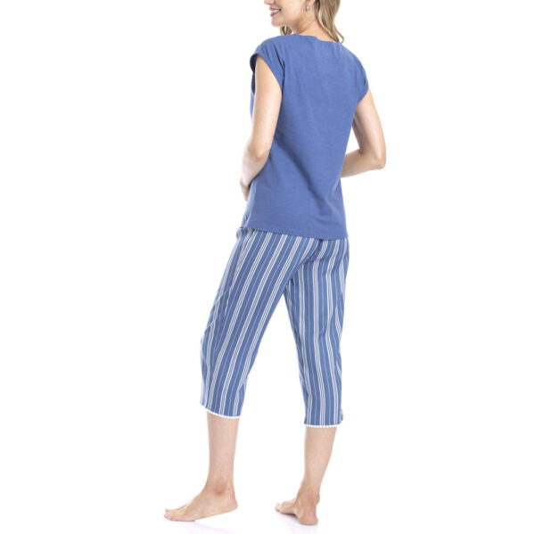 Pijama De Verano En Cotton Y Viscosa - Imagen 2