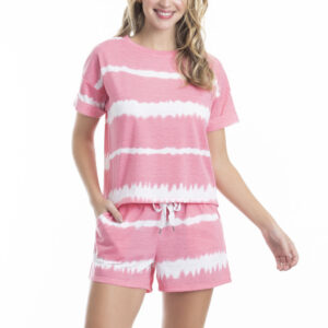 Pijama Veraniego Tie Dye Para Mujeres