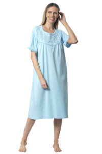 Camisa Algodón Liso Con Pasacinta Macrame Y Bordado - Imagen 5