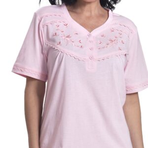 Camisa Algodón Liso Con Bordado - Imagen 7